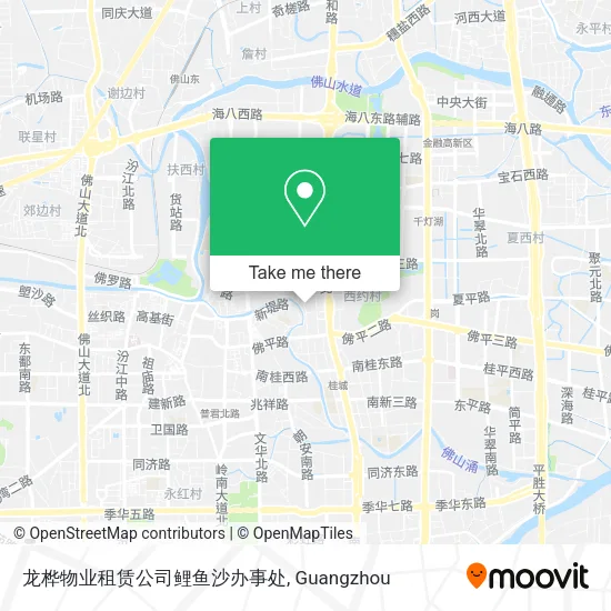 龙桦物业租赁公司鲤鱼沙办事处 map