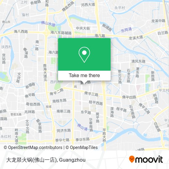 大龙燚火锅(佛山一店) map