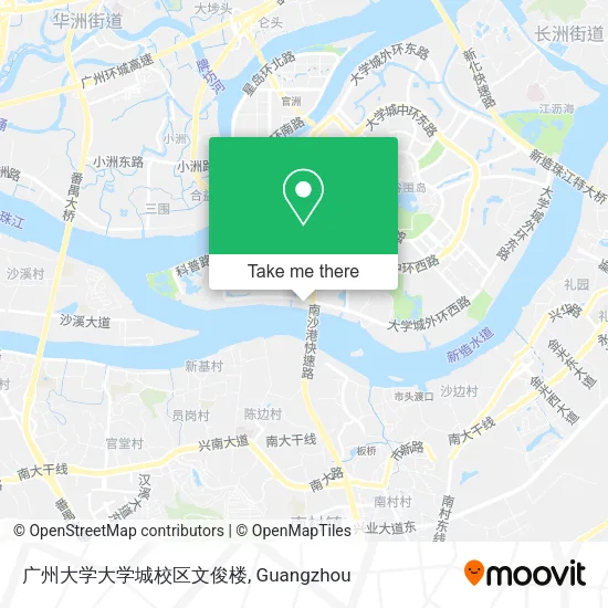 广州大学大学城校区文俊楼 map