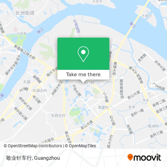 敬业针车行 map