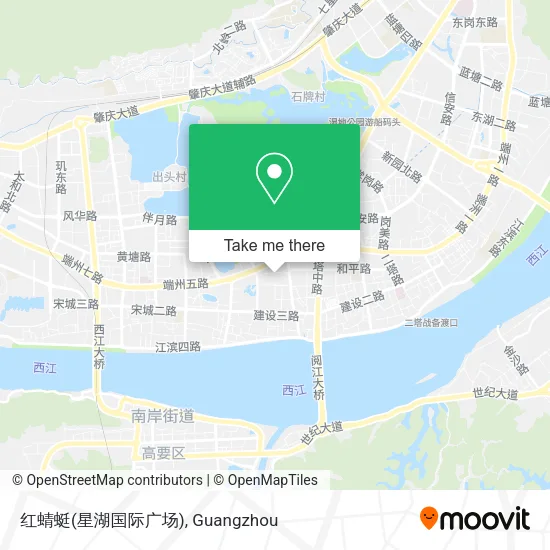 红蜻蜓(星湖国际广场) map