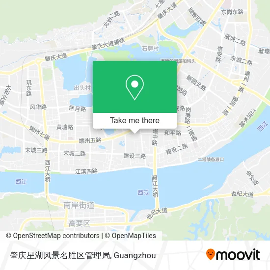 肇庆星湖风景名胜区管理局 map