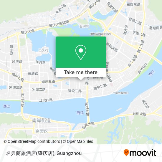 名典商旅酒店(肇庆店) map
