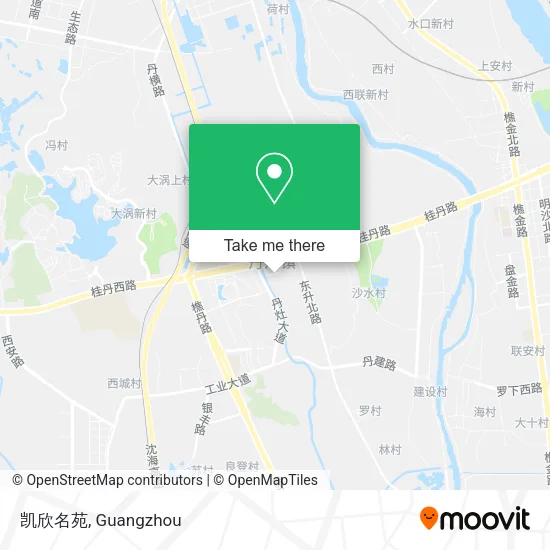 凯欣名苑 map