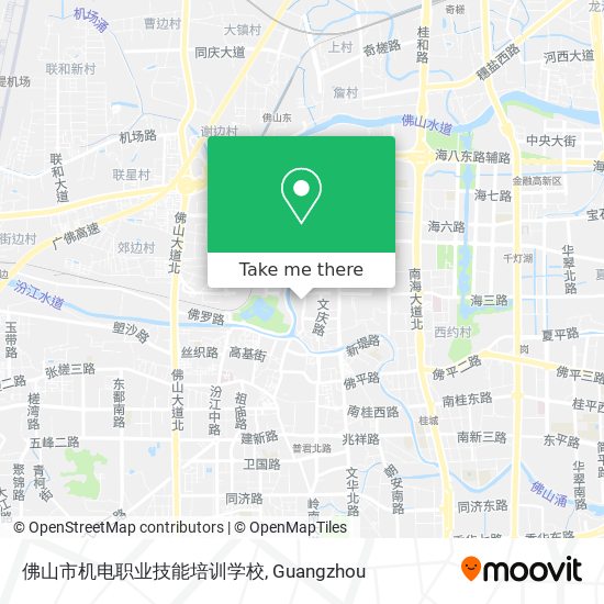 佛山市机电职业技能培训学校 map