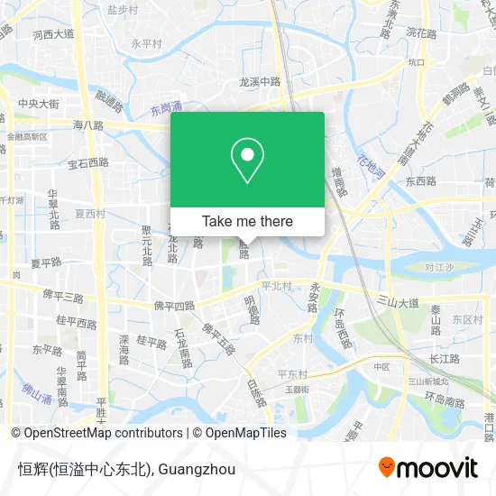 恒辉(恒溢中心东北) map