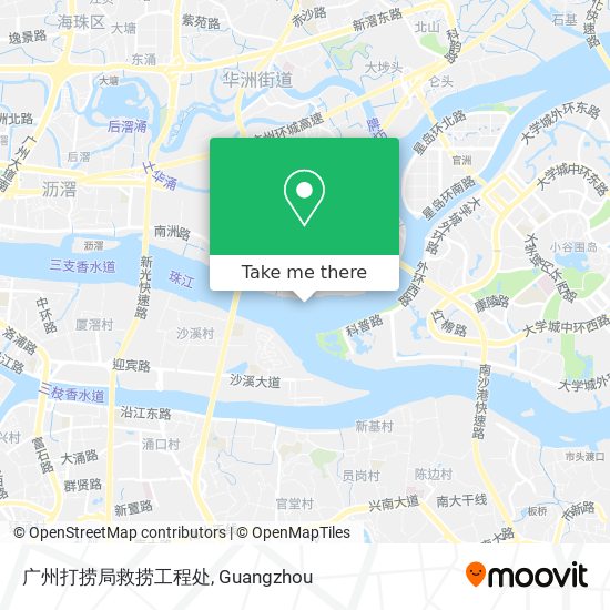 广州打捞局救捞工程处 map