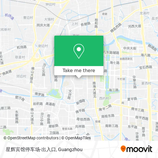 星辉宾馆停车场-出入口 map