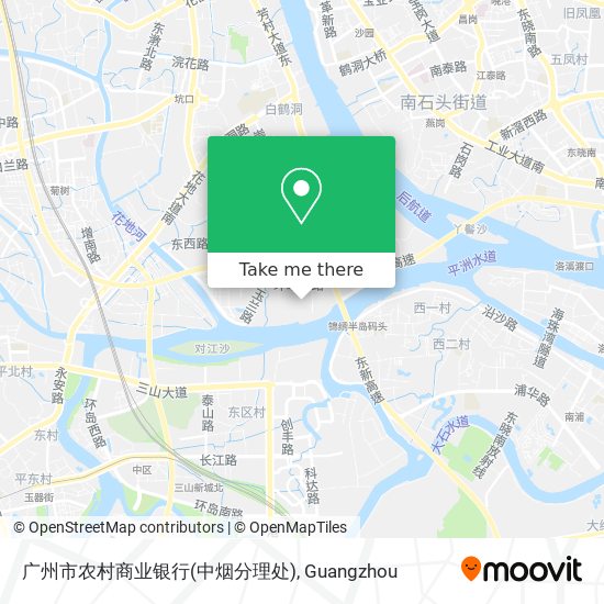 广州市农村商业银行(中烟分理处) map