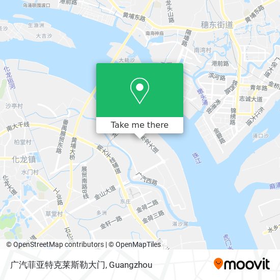 广汽菲亚特克莱斯勒大门 map