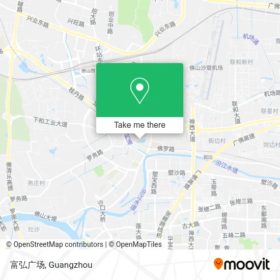 富弘广场 map