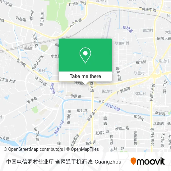 中国电信罗村营业厅-全网通手机商城 map