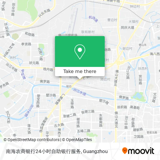 南海农商银行24小时自助银行服务 map