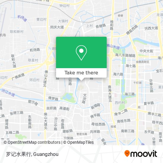 罗记水果行 map