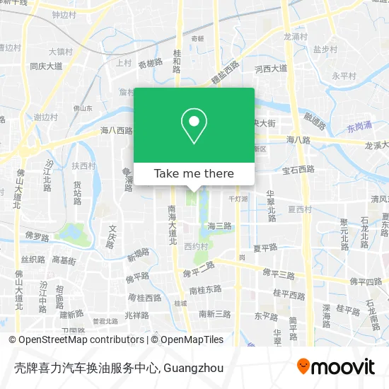 壳牌喜力汽车换油服务中心 map