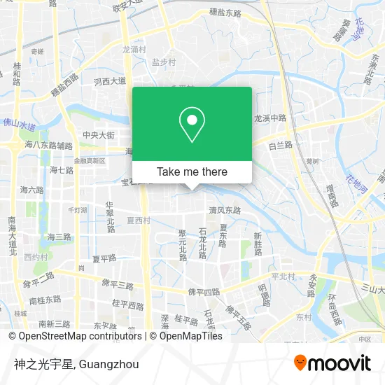 神之光宇星 map