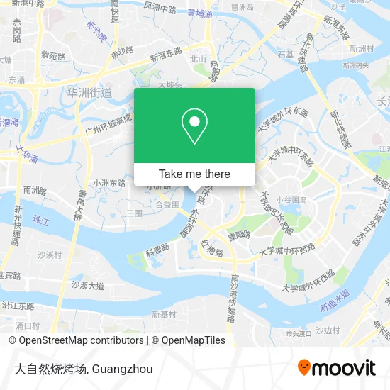 大自然烧烤场 map
