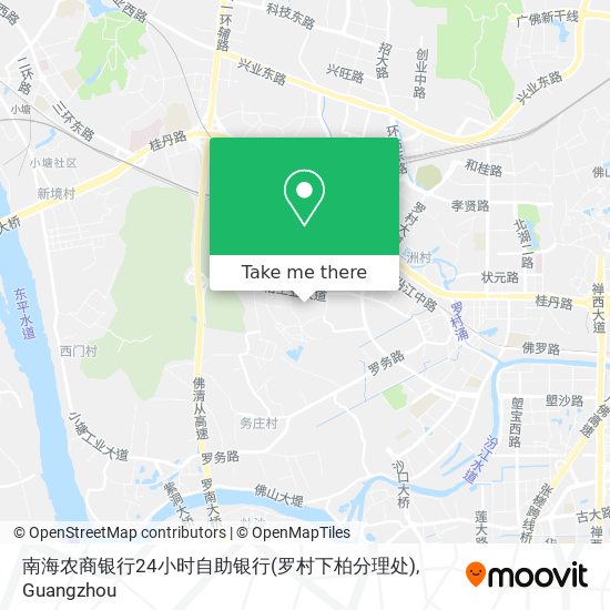 南海农商银行24小时自助银行(罗村下柏分理处) map