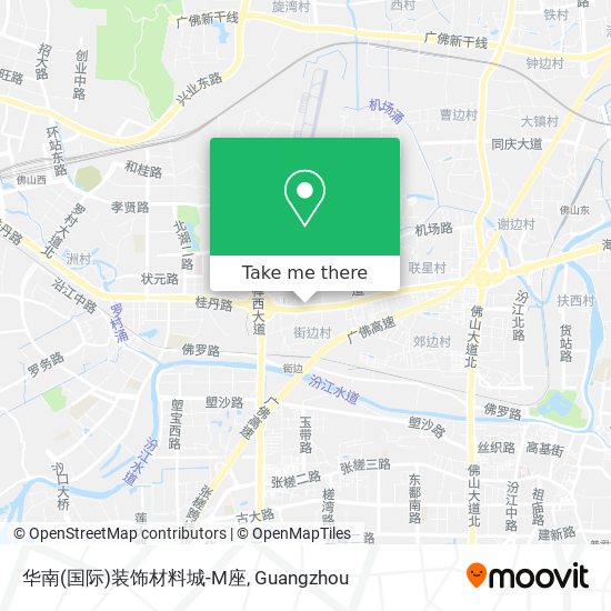 华南(国际)装饰材料城-M座 map