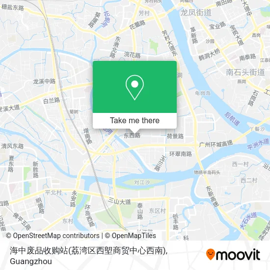 海中废品收购站(荔湾区西塱商贸中心西南) map