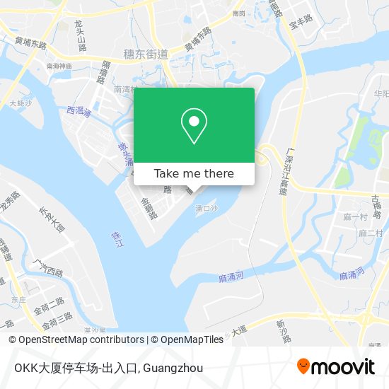 OKK大厦停车场-出入口 map