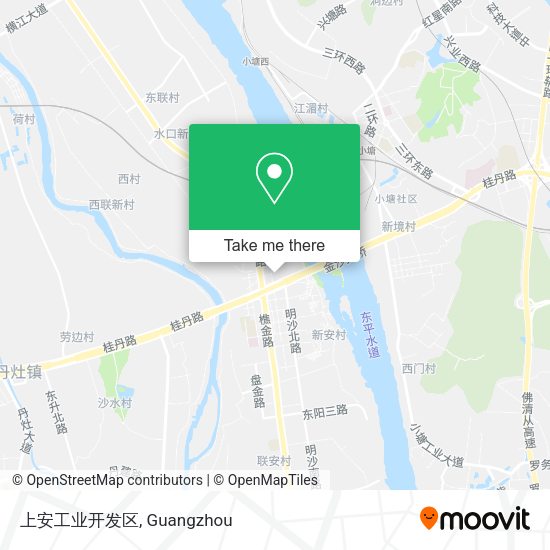上安工业开发区 map