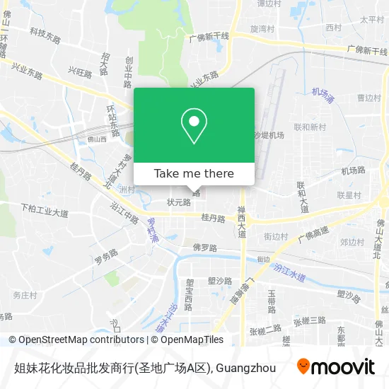姐妹花化妆品批发商行(圣地广场A区) map