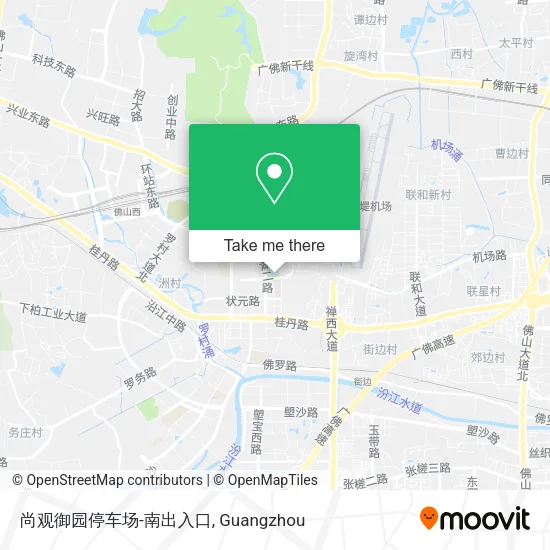 尚观御园停车场-南出入口 map