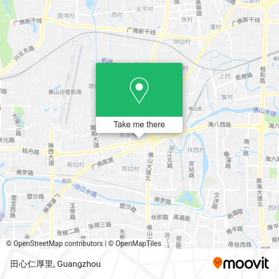 田心仁厚里 map