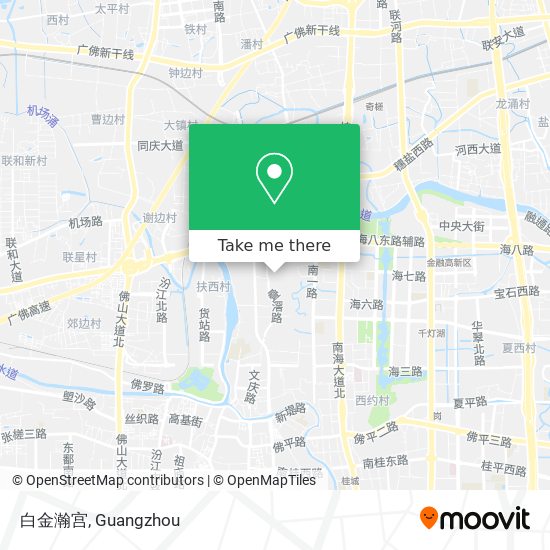 白金瀚宫 map