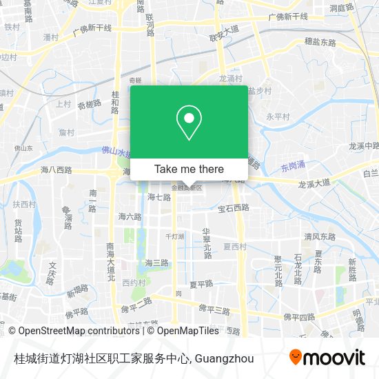 桂城街道灯湖社区职工家服务中心 map