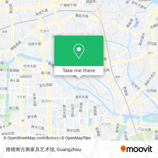 雍檀阁古典家具艺术馆 map