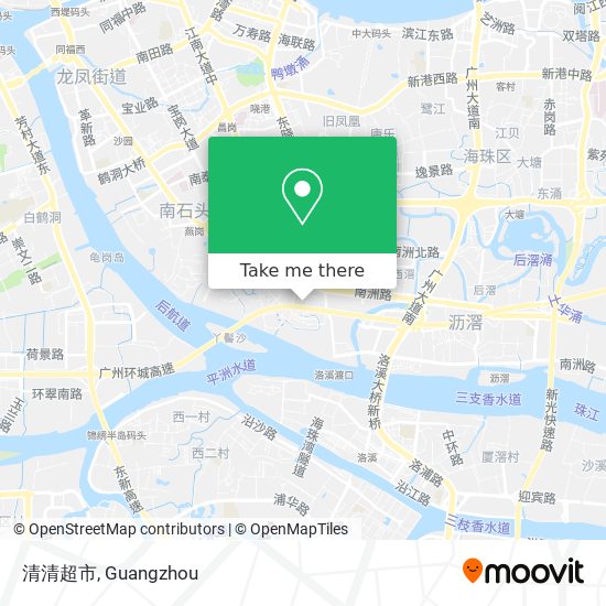 清清超市 map