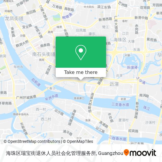 海珠区瑞宝街退休人员社会化管理服务所 map