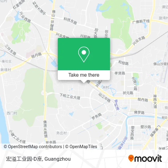 宏溢工业园-D座 map