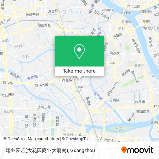 建业园艺(大花园商业大厦南) map