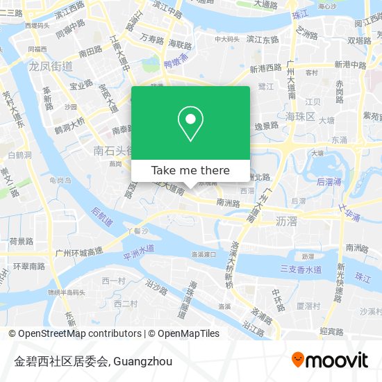 金碧西社区居委会 map