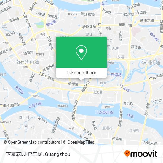 英豪花园-停车场 map