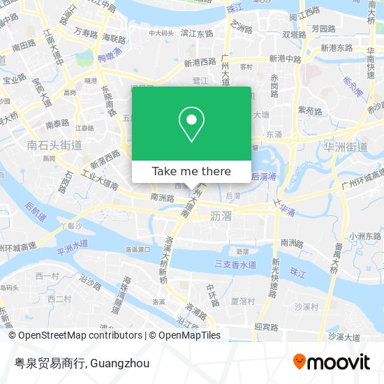 粤泉贸易商行 map