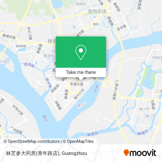 林芝参大药房(青年路店) map