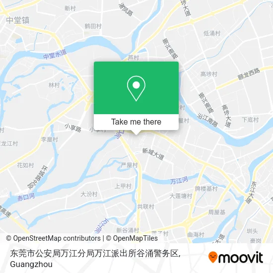 东莞市公安局万江分局万江派出所谷涌警务区 map