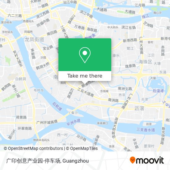 广印创意产业园-停车场 map