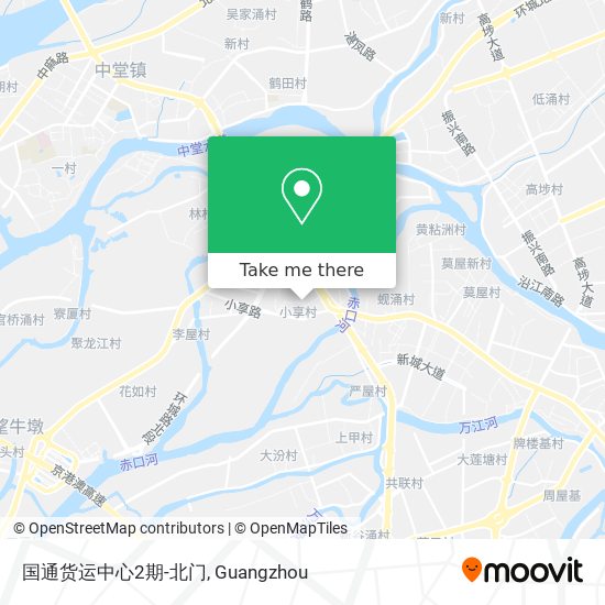 国通货运中心2期-北门 map