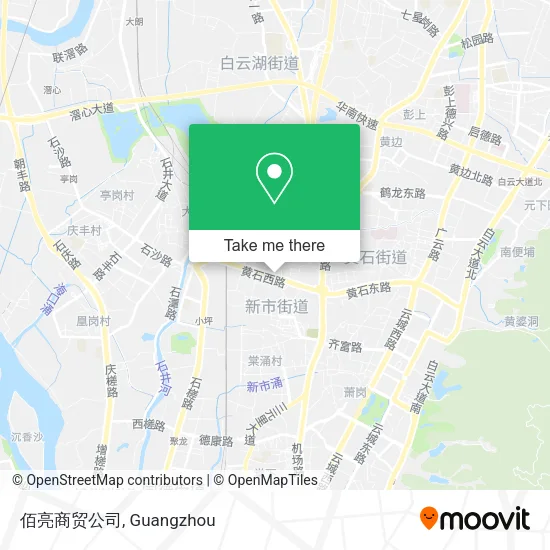 佰亮商贸公司 map
