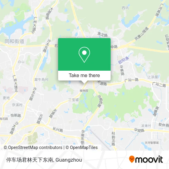 停车场君林天下东南 map