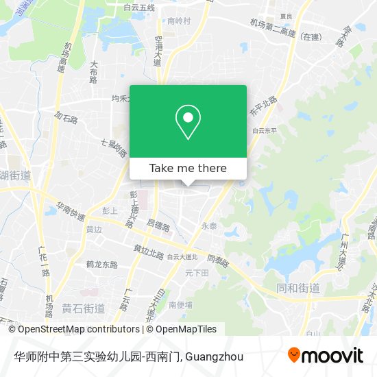 华师附中第三实验幼儿园-西南门 map