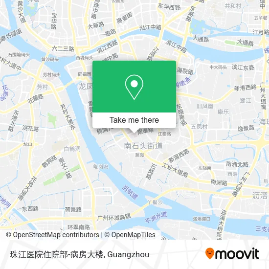 珠江医院住院部-病房大楼 map