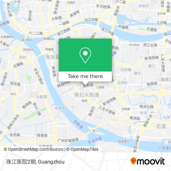 珠江医院2期 map