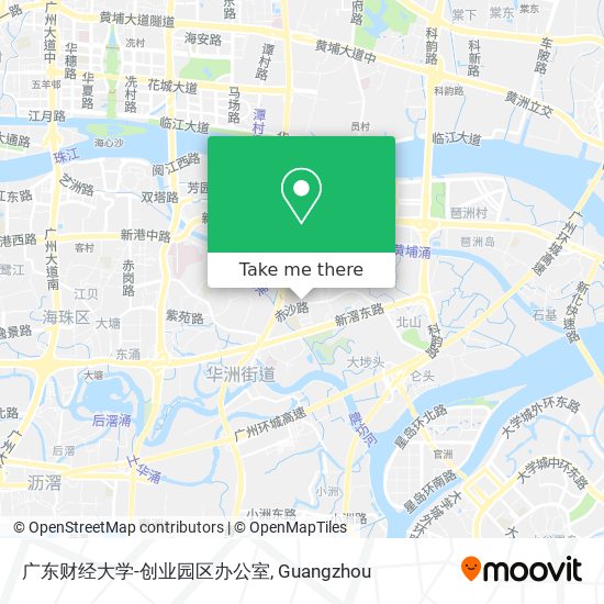 广东财经大学-创业园区办公室 map