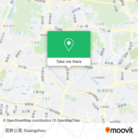 晨辉公寓 map
